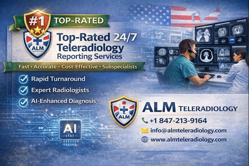 Best teleradiology reporting services in the US for hospitals and imaging centers