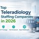 Top teleradiology staffing companies in 2026 led by ALM Teleradiology providing 24/7 remote radiology services